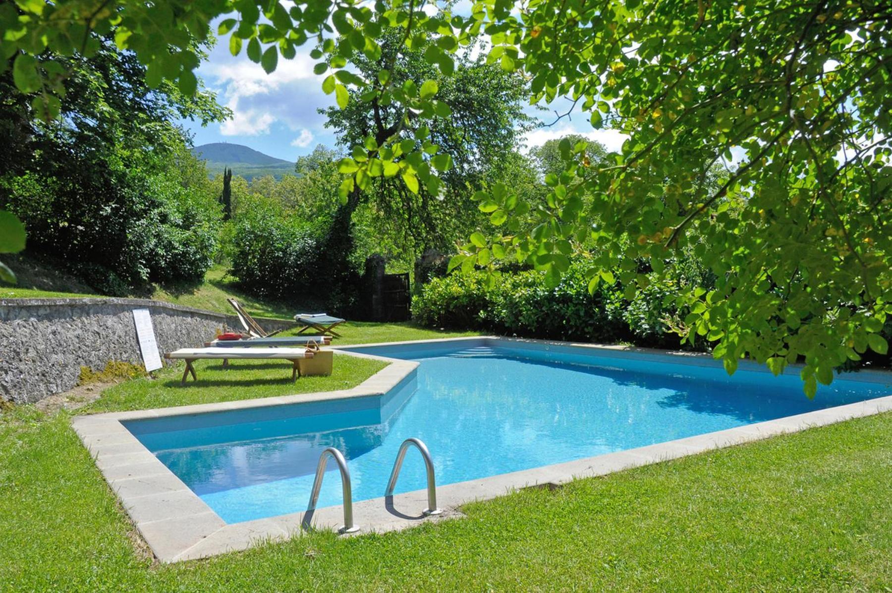 Villa Casa Di Pietro In Vivo D'Orcia, Pool Exterior foto