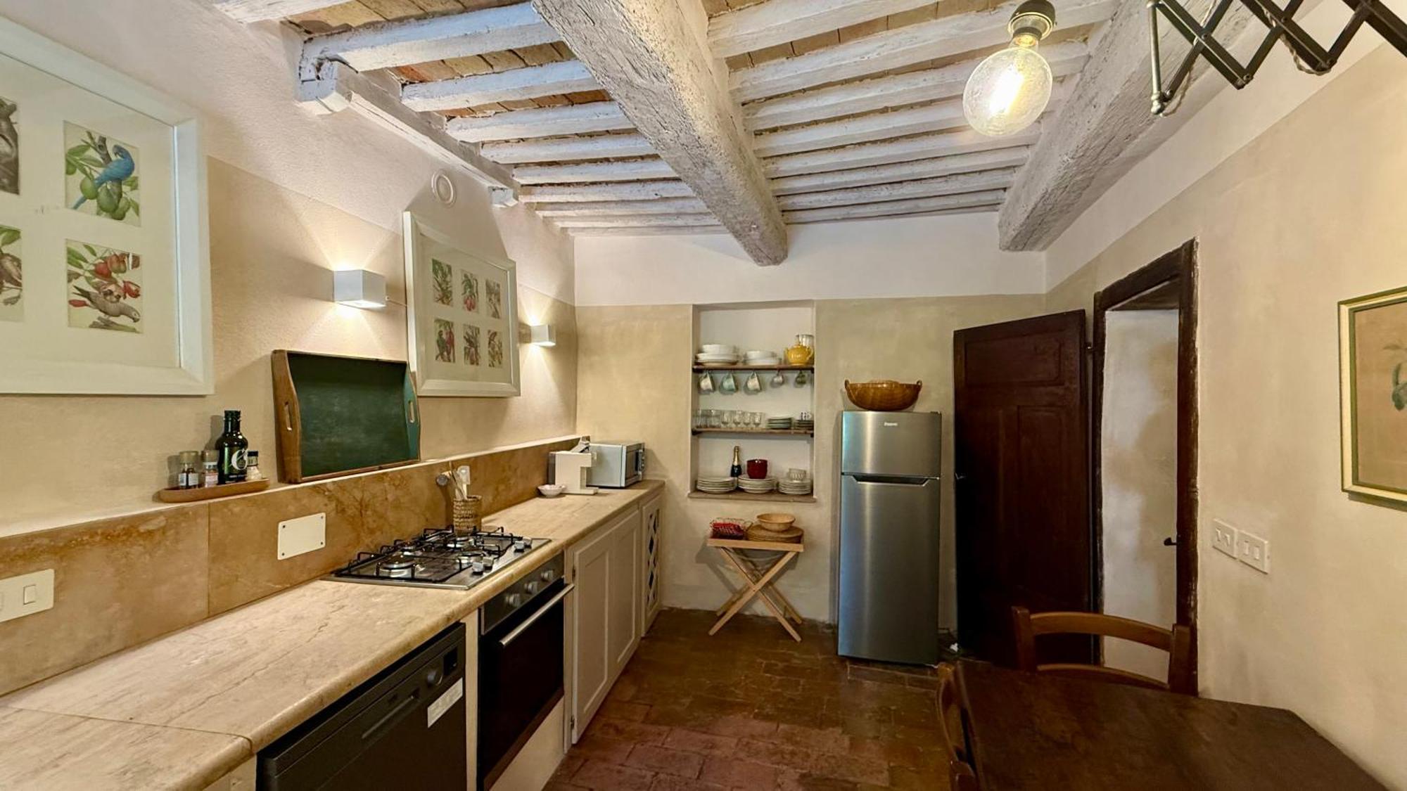 Villa Casa Di Pietro In Vivo D'Orcia, Pool Exterior foto