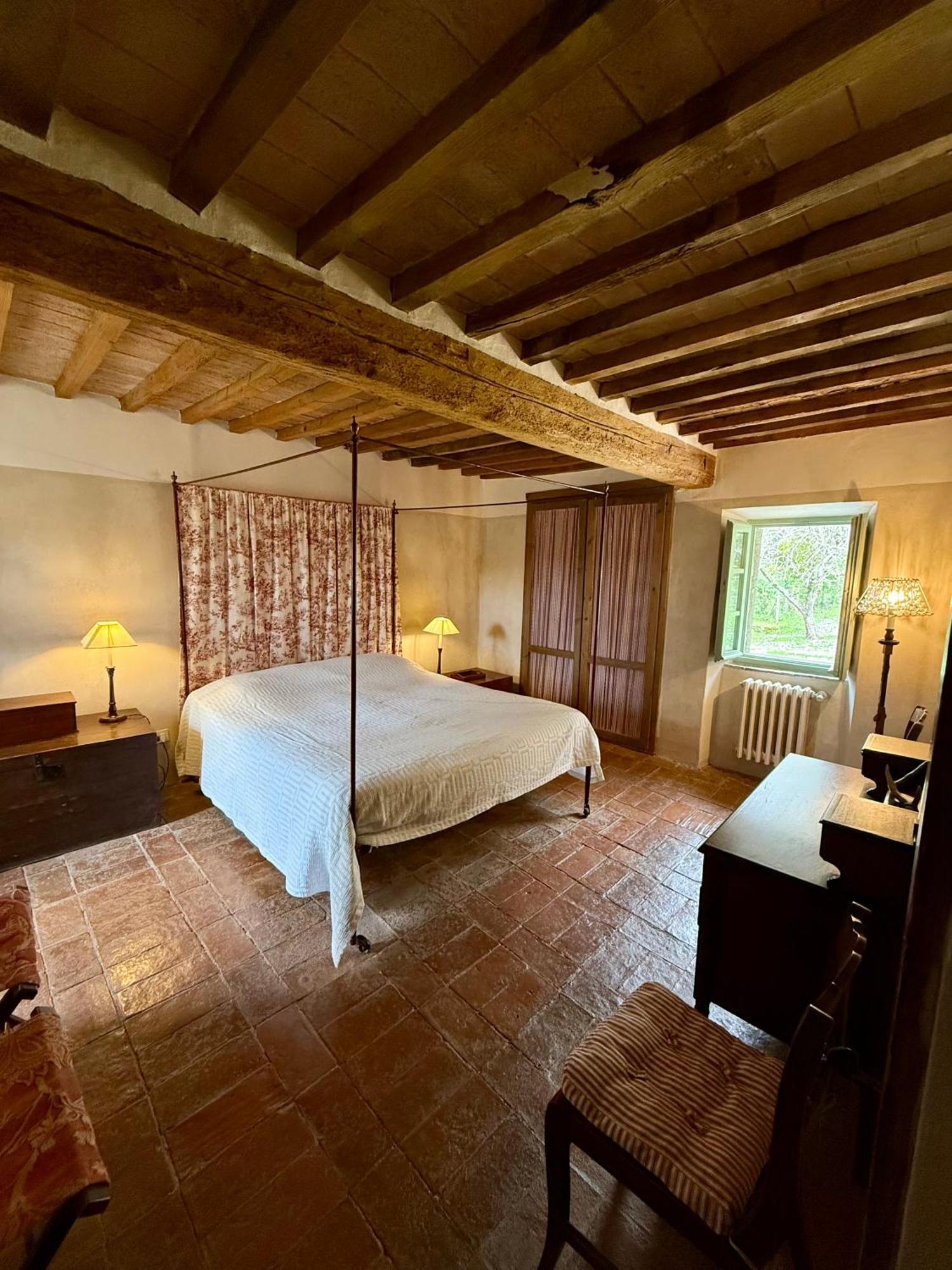 Villa Casa Di Pietro In Vivo D'Orcia, Pool Exterior foto